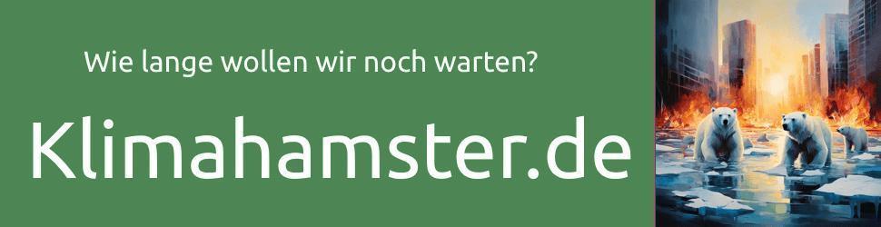Zu sehen ist der Klimahamster Banner 2 mit 970x250 Pixel
