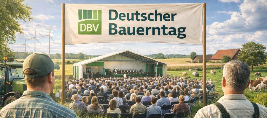 Zu sehen ist Bild 1 zum Beitrag mit dem Thema: Deutscher Bauerntag